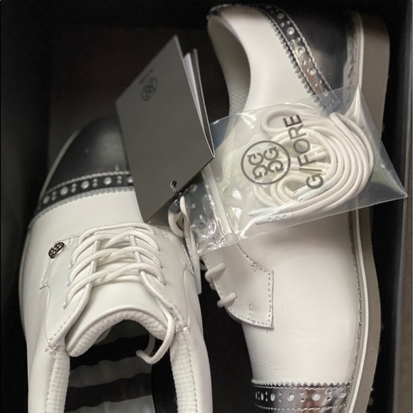 ❌SOLD❌G/fore gallivanter golf shoes women white/S Oxford - Picture 5 of 12